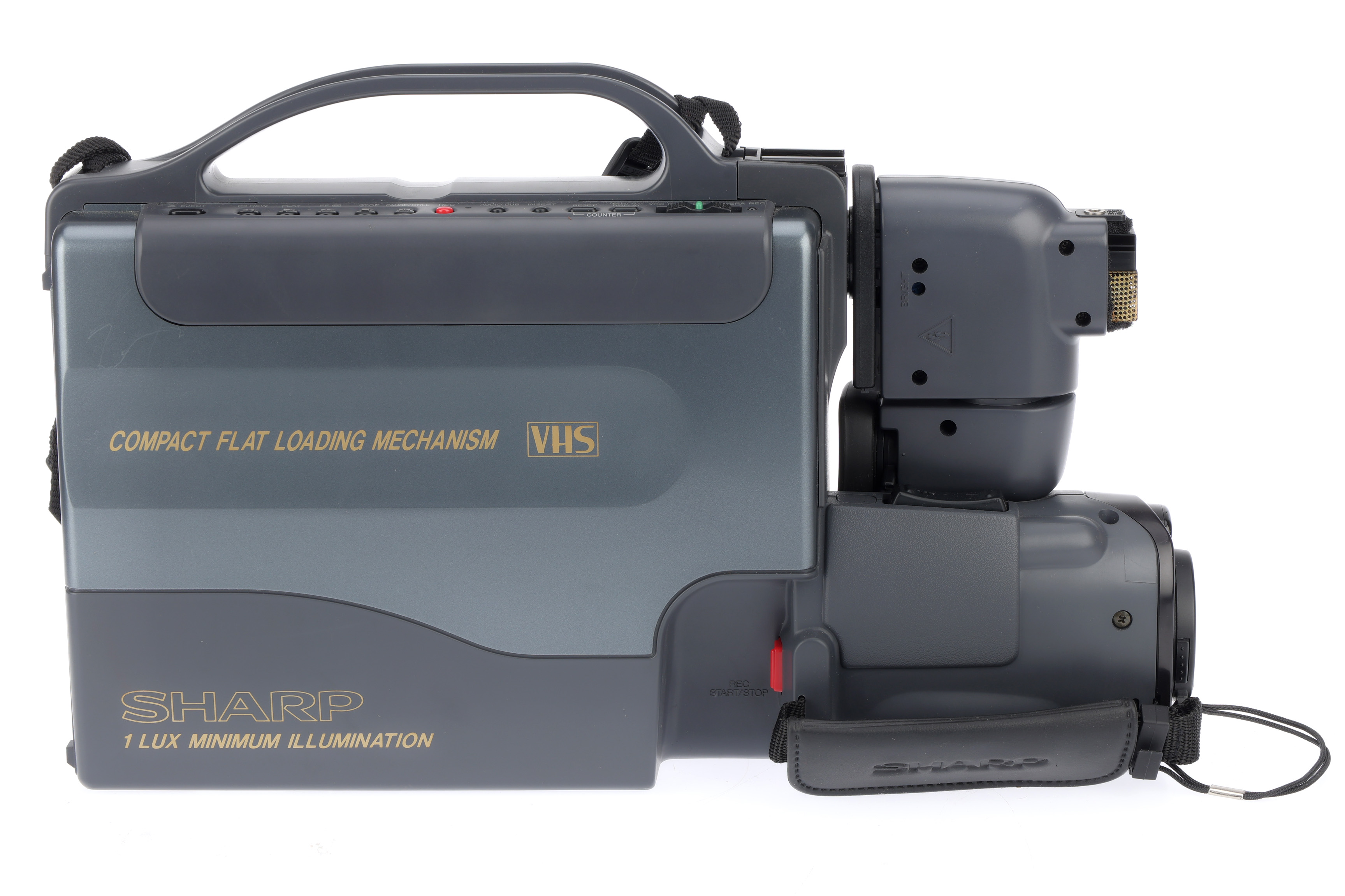 Lot 638 - Sharp SlimCam VHS Movie Camcorder,