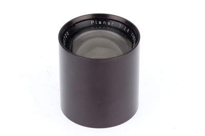 Lot 379 - A Carl Zeiss Jena Planar f/2.8 80mm Lens