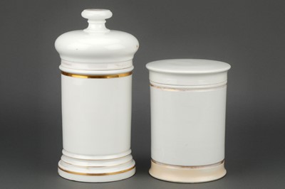 Lot 126 - A Large French Apothecary Jar & Another