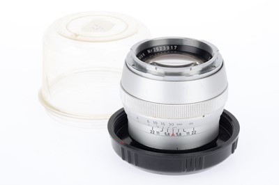 Lot 391 - A Carl Zeiss Sonnar f/2 85mm Lens