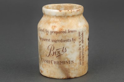 Lot 131 - A Collection of toothpaste & ointment jars