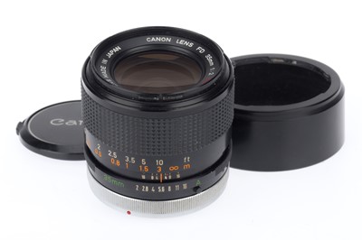 Lot 384 - A Canon FD f/2 35mm S.S.C. Lens