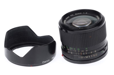 Lot 315 - A Canon FD f/2 24mm  Lens