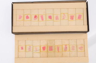 Lot 681 - A Large Collection of Microscope Path Lab Slides
