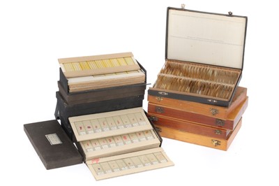 Lot 684 - A Large Collection of Microscope Path Lab Slides