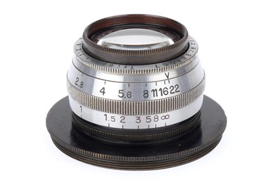 Lot 370 - A Meyer Goerlitz Trioplan f/2.8 10cm Lens