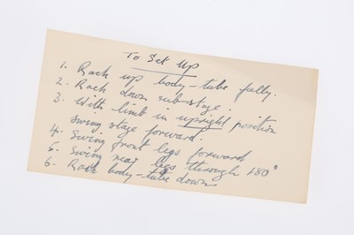 Lot 665 - A Swift Folding Microscope