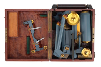 Lot 665 - A Swift Folding Microscope