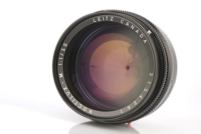 Lot 63 - A Leitz Noctilux-M f/1 50mm Lens