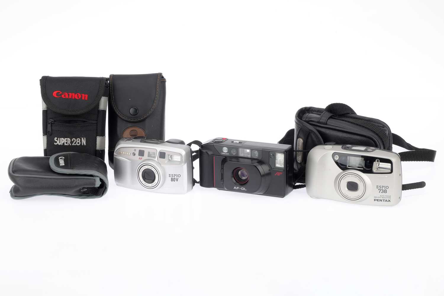Click The Camera Humback Lot 43 - A Group of 35mm Compact Cameras,