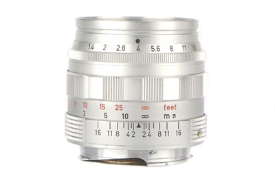 Lot 64 - A Leitz Summilux f/1.4 50mm Lens