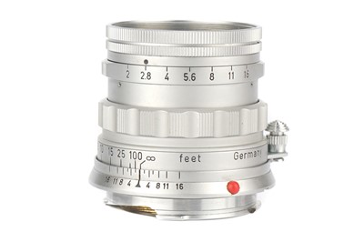 Lot 65 - A Leitz Summicron f/2 50mm Lens