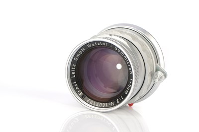 Lot 65 - A Leitz Summicron f/2 50mm Lens