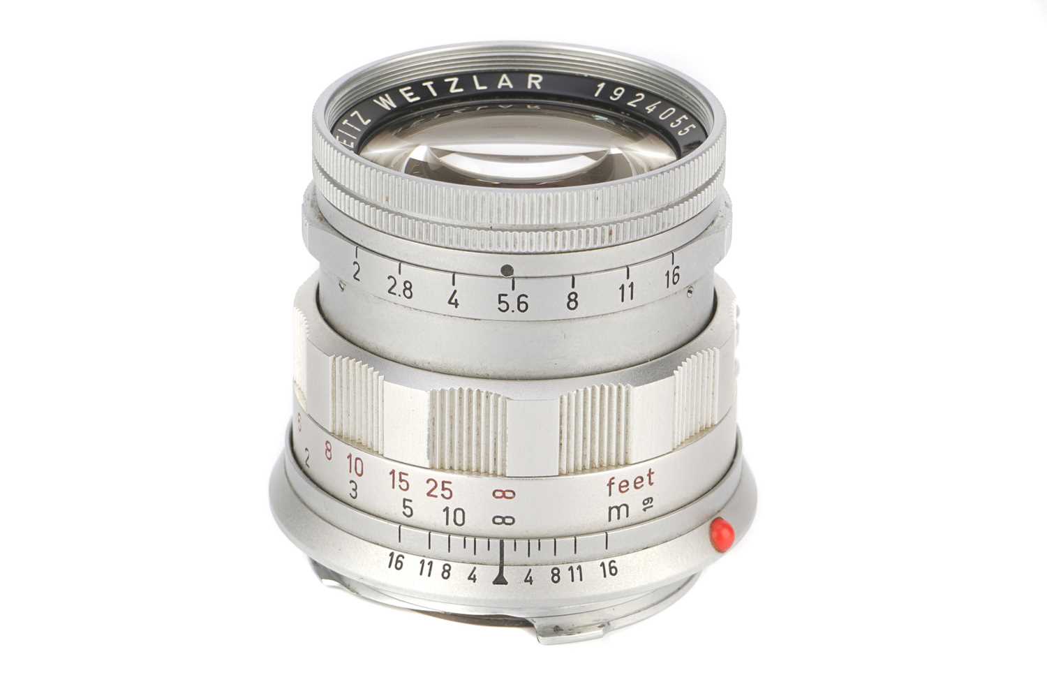 Lot 66 - A Leitz Summicron f/2 50mm Lens