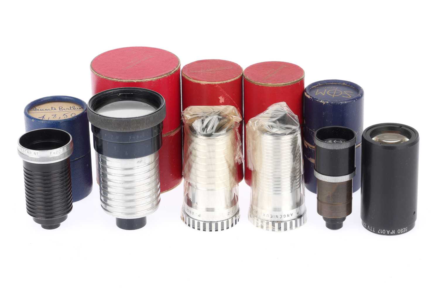 Projection Lens Object Lens Lot 364 - A Group of Projection Lenses,