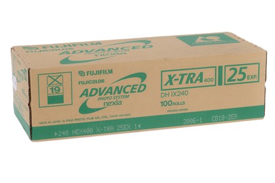 Lot 542 - An Unopened Box of Expired  Fujicolor X-tra 400 APS Film