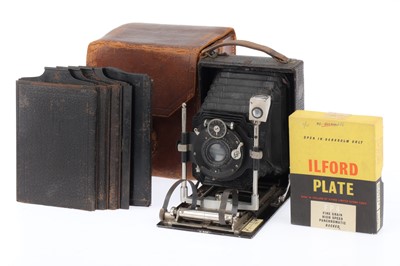 Lot 183 - A Goerz Pocket Tenax Folding Plate Camera