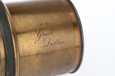 Lot 443 - A Grubb Dublin Achromatic Landscape Lens