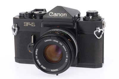 Lot 93 - A Canon F-1 35mm SLR Camera