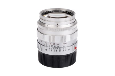 Lot 60 - A Leitz Summilux f/1.4 50mm Lens