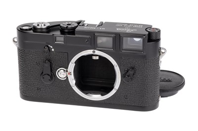 Lot 31 - A Leica M3 'Factory Black Re-Paint' Rangefinder Body