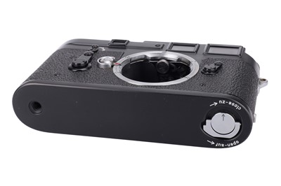 Lot 25 - A Leica M3 'Factory Black Re-Paint' Rangefinder Body