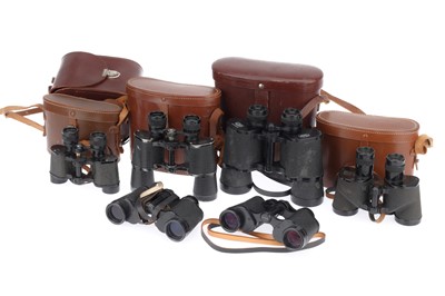 Lot 703 - A Collection of Binoculars including ZEISS