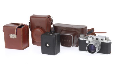 Lot 5 - A Leica IIIf Rangefinder Camera