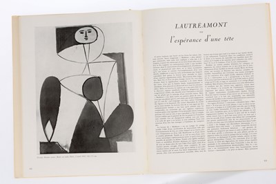 Lot 420 - Cahiers D'Art 23e Année 1948 No. 1 Oeuvres De Picasso 1946-1948