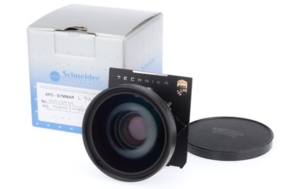 Lot 346 - Schneider Kreuznach Super-Symmar 150mm f/5.6 XL-105° Aspheric MC Large Format Camera Lens