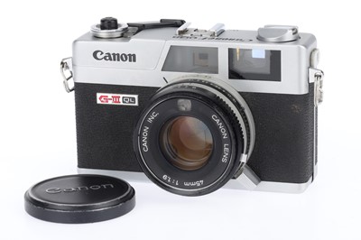 Lot 92 - A Canon Canonet QL19 GIII-QL Compact Camera