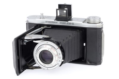 Lot 175 - A Kershaw Curlew II Folding Medium Format Camera