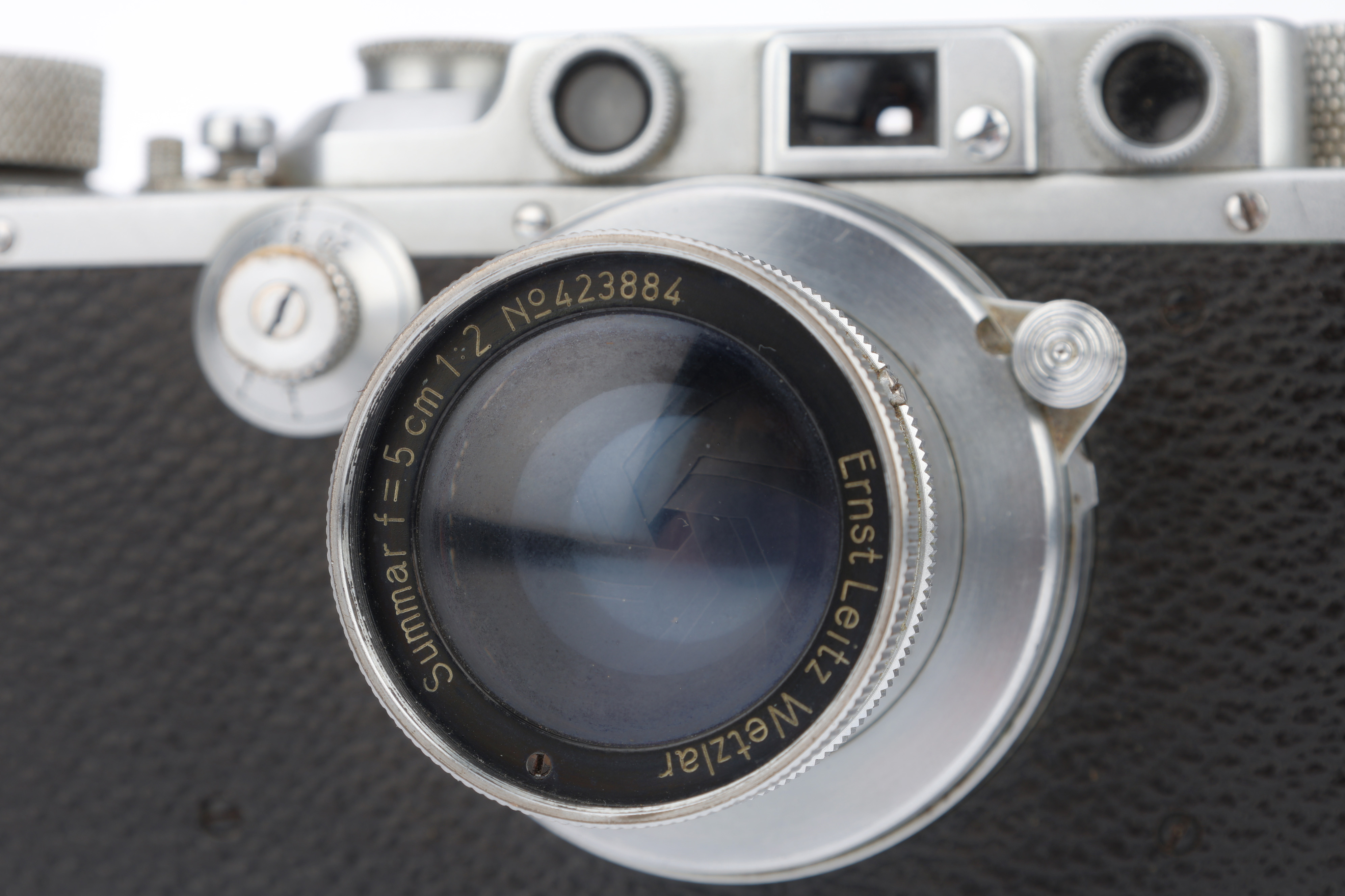 Leica IIIa 実働品　O/H済 Lot 2 - A Leica IIIa Rangefinder Camera,