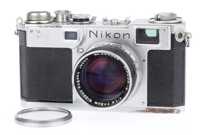 Lot 23 - A Nikon S2 35mm Rangefinder Camera