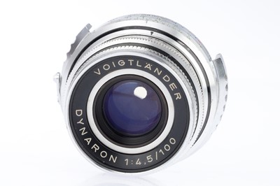 Lot 201 - A Voigtlander Dynaron f/4.5 100mm Lens