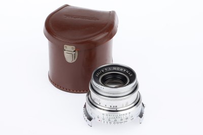 Lot 201 - A Voigtlander Dynaron f/4.5 100mm Lens