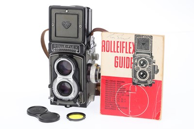 Lot 109 - A Rolleiflex 3.5T Medium Format TLR Camera