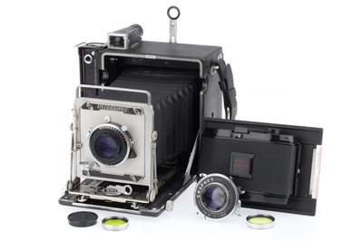 Lot 121 - A Graflex Speed Graphic 4x5 Large Format Camera