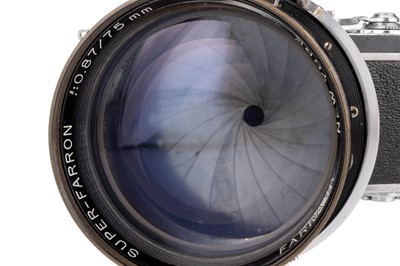 Lot 313 - A Farrand Super-Farron f/0.87 75mm Lens