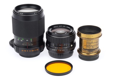 Lot 196 - A Selection of Camera Lenses