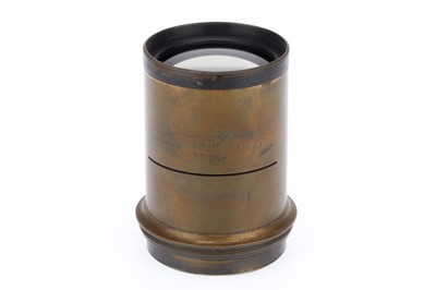 Lot 436 - A Ross 15x12 Waterhouse Stop Brass Lens