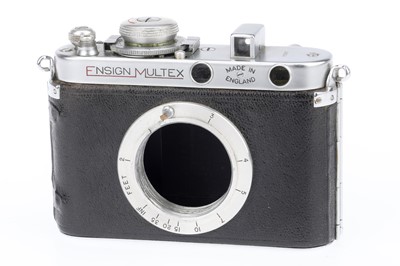 Lot 144 - An Ensign Multex Model 0 Rangefinder Camera Body