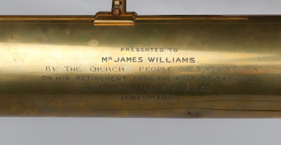 Lot 284 - 3in Astronomical Telescope By Dollond