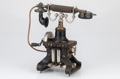 Lot 221 - An English Skeleton Model No. 16 Telephone by L.M. Ericsson