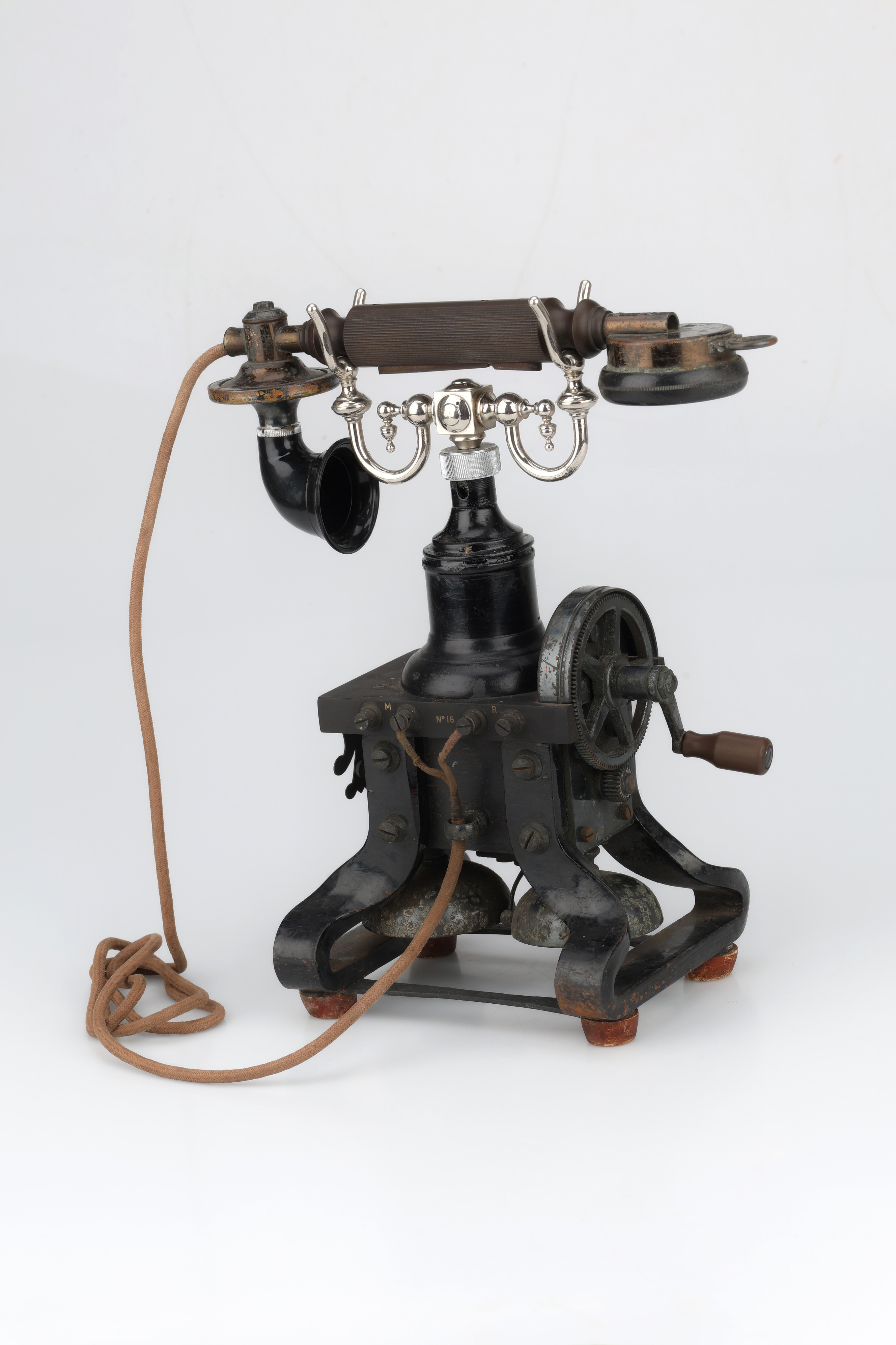 Lot 222 - A Skeleton Telephone by L.M. Ericsson,