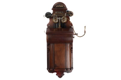 Lot 223 - A Model 350 Wall Telephone by L.M. Ericsson