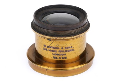 Lot 212 - A Watson and Sons Brass Lens