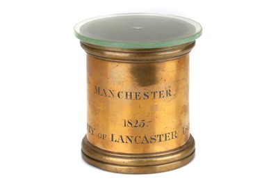 Lot 295 - County of Lancaster Manchester, Capacity Measure, 1825