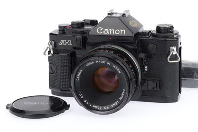 Lot 69 - A Canon A-1 35mm SLR Camera