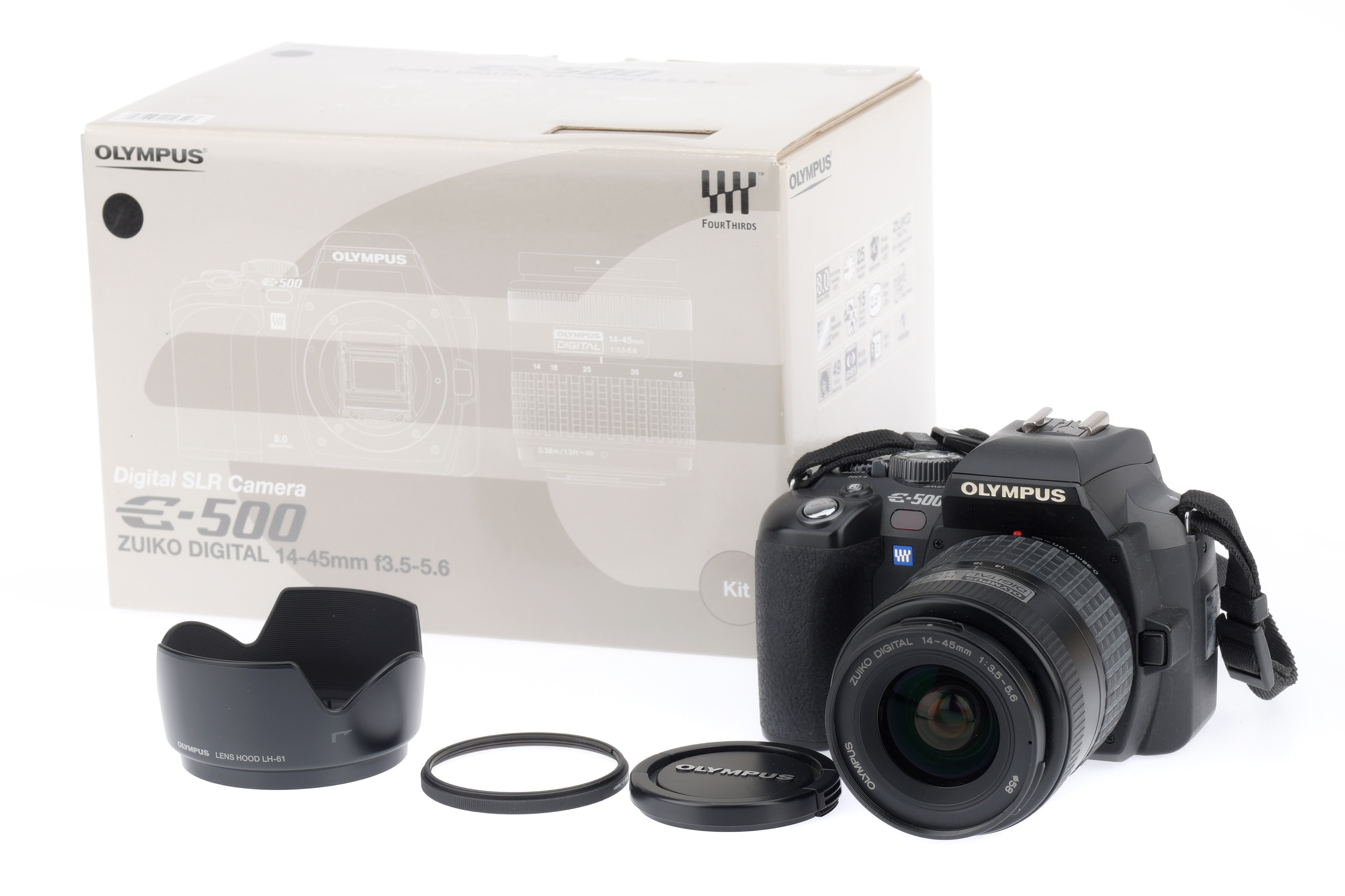 OLYMPUS E-500 レンズセット 14-45（オリンパス E-500 + ZUIKO